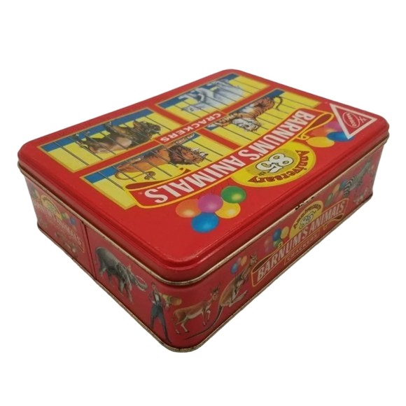 Vintage Nabisco Barnum's Animals Crackers 85th Anniversary 80s TIN Container - Picture 4 of 6